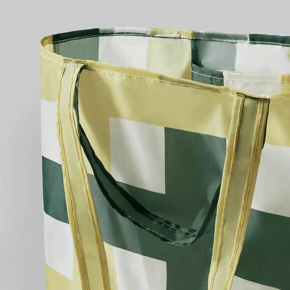 IKEA SKYNKE Shopping Bag White/Multicolor 17 ¾x14 ¼" Stylish Tote New! Reusable - Picture 5 of 6